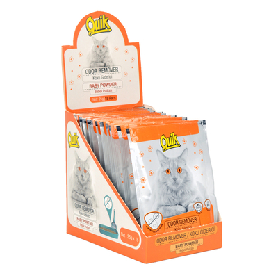 Quik - QUIK Koku Giderici Pudralı 25 gr - 15 Adet