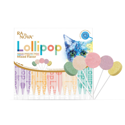 Ranova - Ranova Kediler için Karışık Lezzetli Lolipop *1.4g *15'li