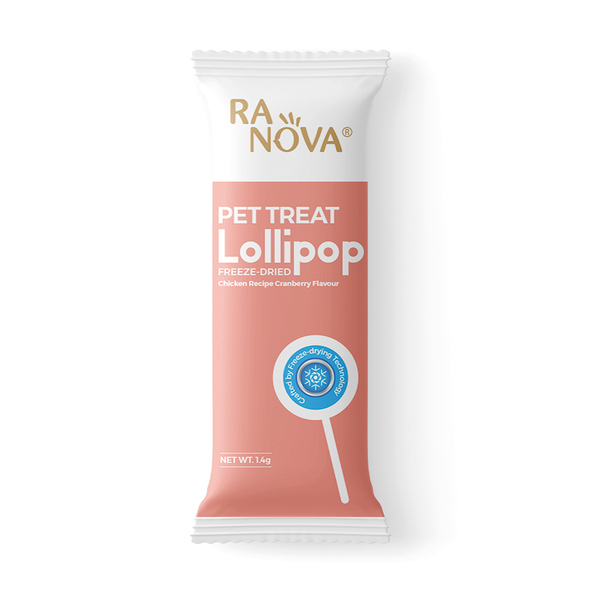 Ranova Kediler için Karışık Lezzetli Lolipop *1.4g 5'li