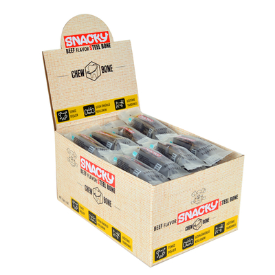 Snacky - Snacky Mini Biftekli Köpek Ödülü 14gr x 48'li