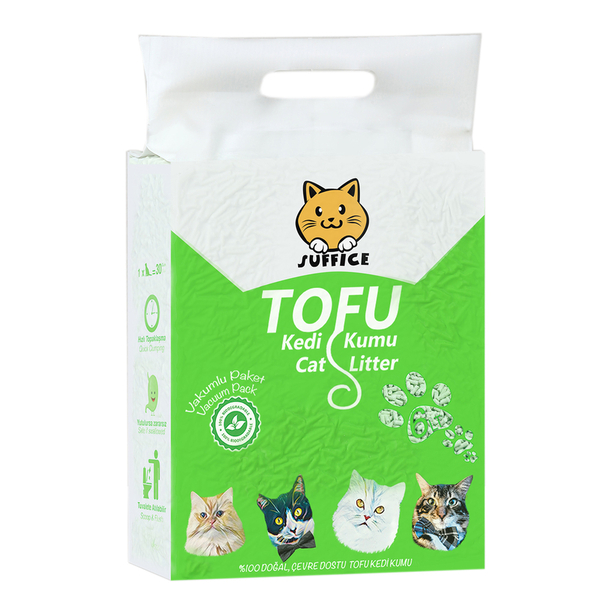 Tofu Kedi Kumu 6 Lt - 6 Adet