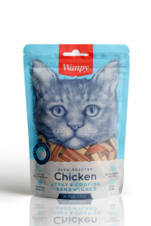 Wanpy - Wanpy Oven Roasted Tavuklu Morina Balıklı Sandviç 80 gr Kedi Ödülü