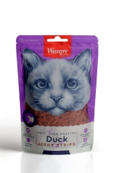 Wanpy - Wanpy Gerçek Ördek Fileto 80 gr DA-02S-01 Yumuşak Kedi Ödülü