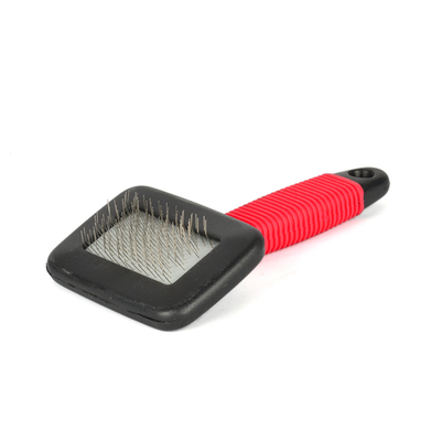 Flip - ZM-1027S İnce Uçlu Kedi Köpek Tarağı Kırmızı Small